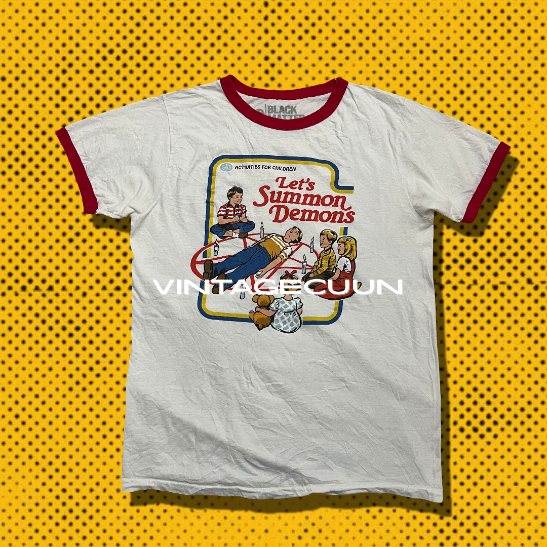 Let’s Summon Demons” Cult Ringer Tee