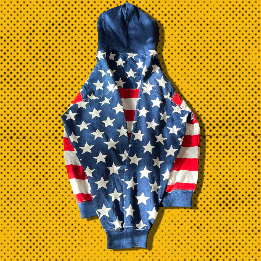 Wilson Dells American Flag Zip Hoodie