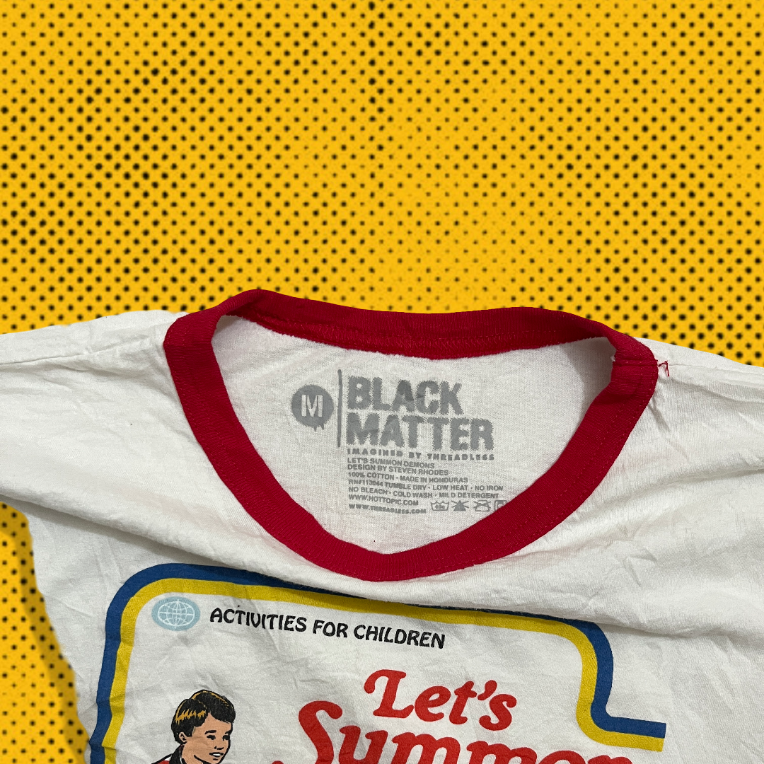 Let’s Summon Demons” Cult Ringer Tee