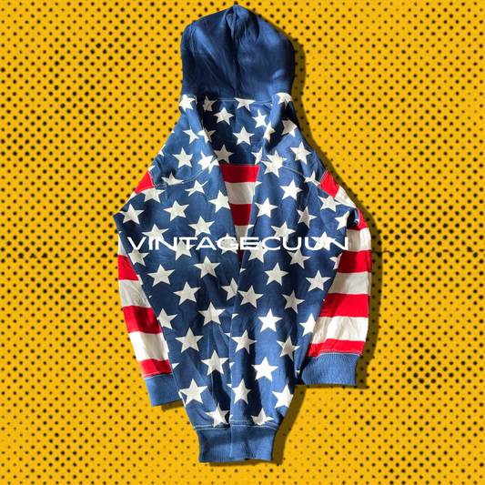 Wilson Dells American Flag Zip Hoodie